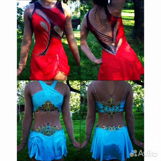 Платье для фигурного катания