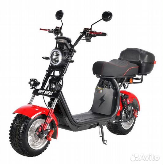 Электроскутер White Siberia WS-Pro 2500W RED