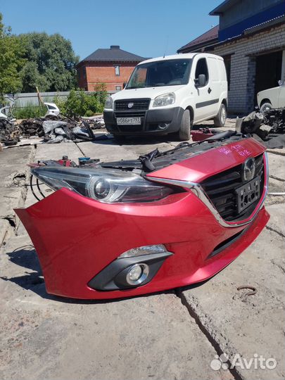 Ноускат перед в сборе Mazda 3 BM