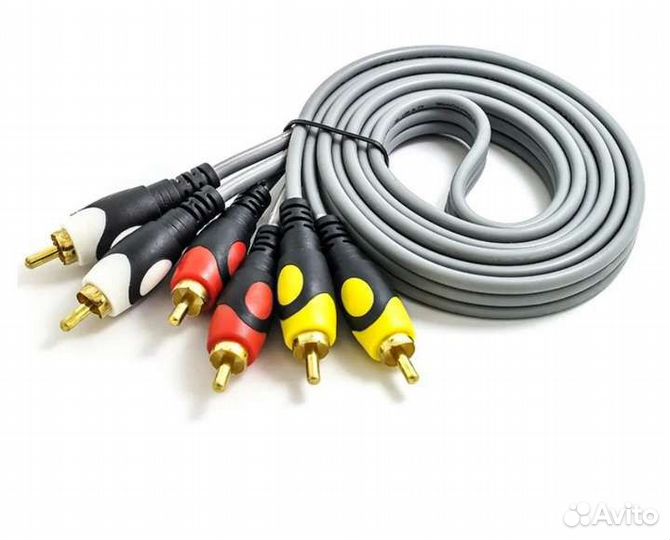 Кабели- тульпан 3 жилы и hdmi высокого качества