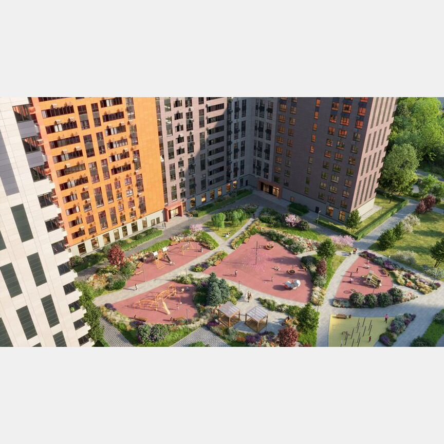 2-к. квартира, 53,3 м², 3/15 эт.