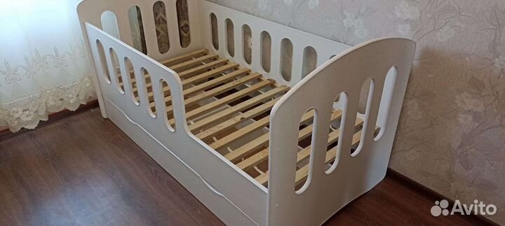 Детская кровать 160/80 с ящиком (новая)