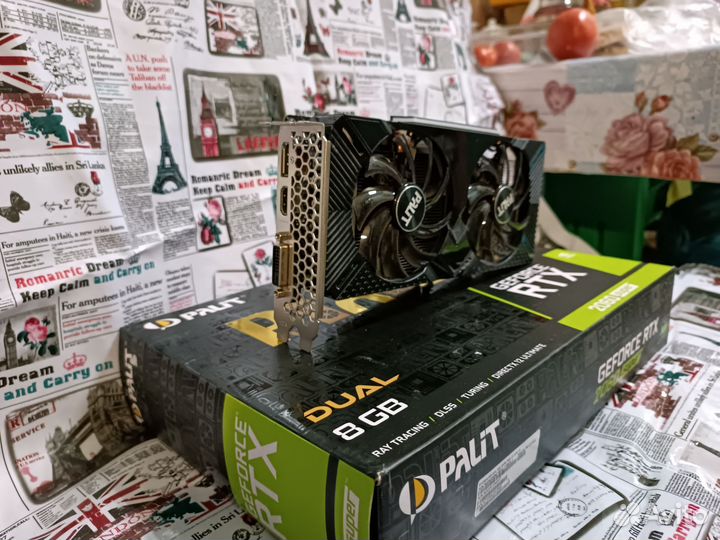 Видеокарта rtx 2060 super 8gb palit