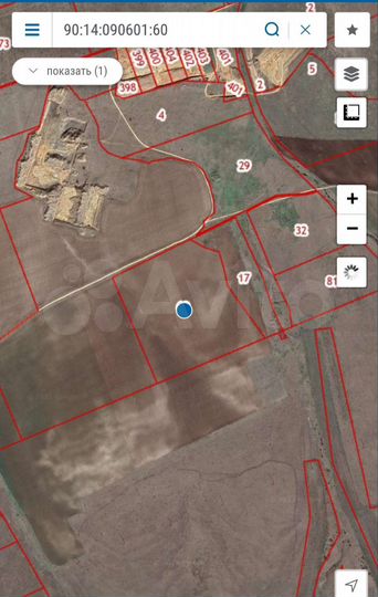 Участок 144,95 га (СНТ, ДНП)