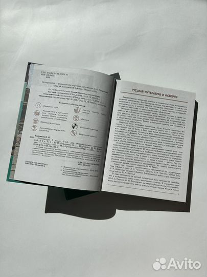 Учебник литературы 8 класс