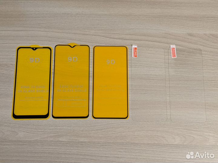 Стекла Xiaomi / Samsung / iPhone / Huawei / Poco