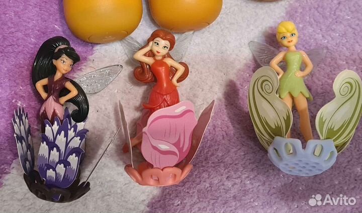 Игрушки из киндера, дисней Феи