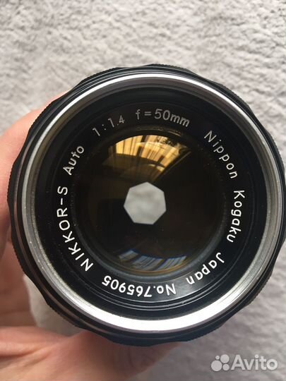 Объектив Nikon Nikkor-S Auto 1:1.4 f50mm