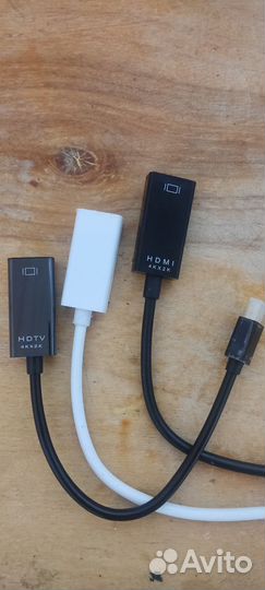 Кабель-переходник c thunderbolt (mini DP) на hdmi