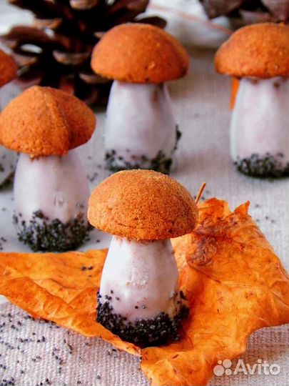 Формы (40 шт.) для выпечки печенья Грибочки СССР