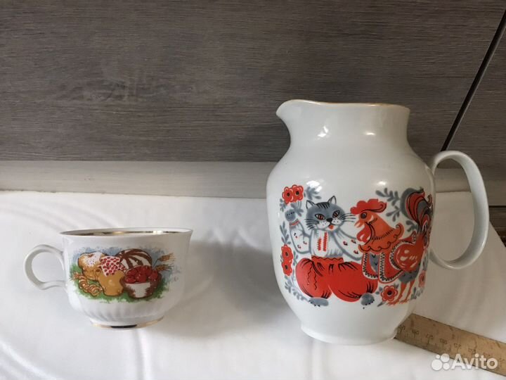 Детская посуда СССР