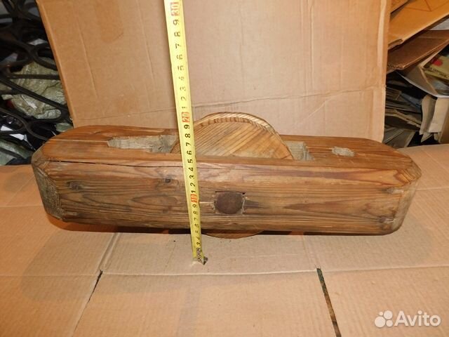 Старинный блок-таль для поднятия грузов и тяжестей