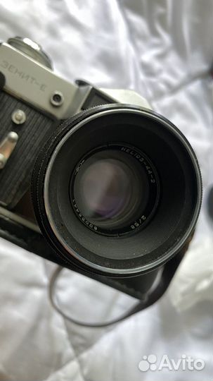 Пленочный фотоаппарат зенит е helios 44-2
