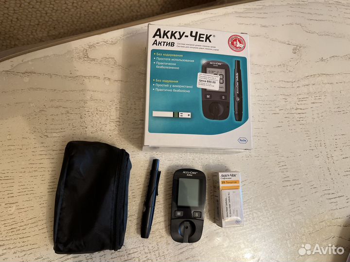 Глюкометр акку чек актив