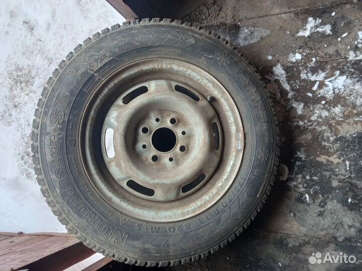 Зимние колеса r14 бу на москвич 2141