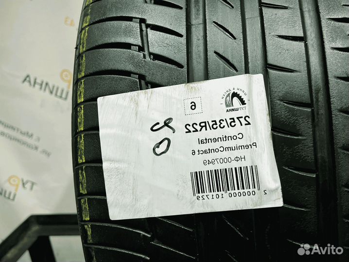 Continental PremiumContact 6 275/35 R22 94Y