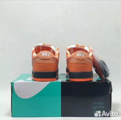 Nike x Concepts SB Dunk Low Orange Lobster