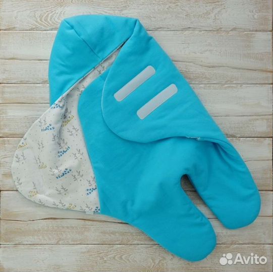Конверт для малышей с утеплителем новый