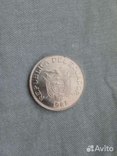 Монета эквадор