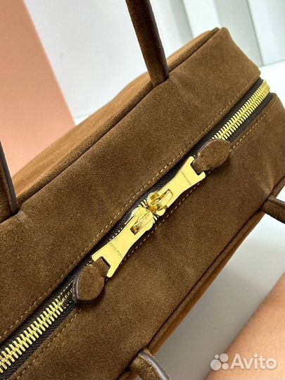 Сумка замшевая коричневая miu miu