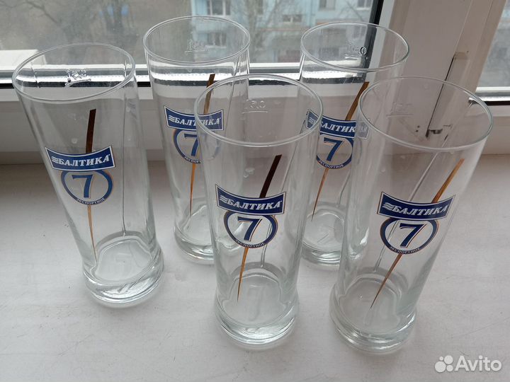 Пивные бокалы Балтика 7