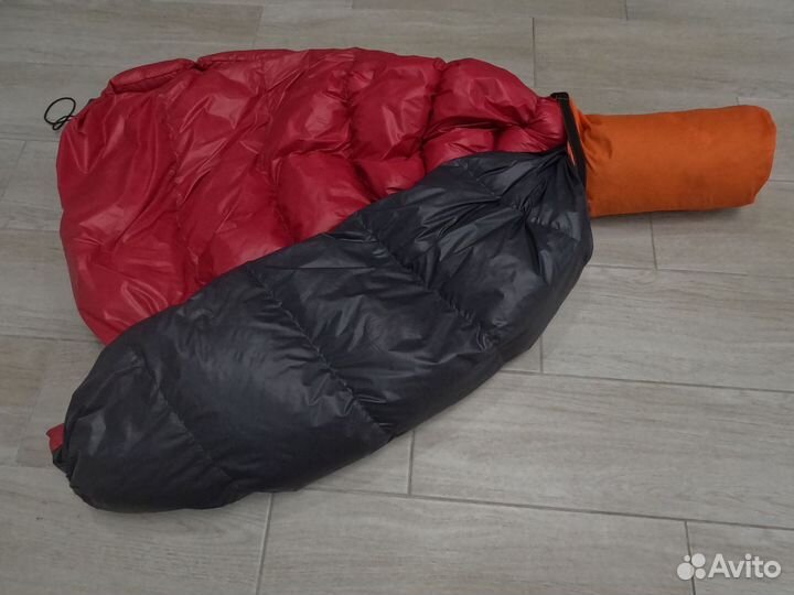 Спальный мешок-квилт, суперлегкий, пуховый