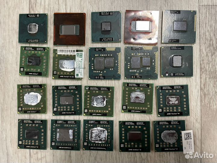 Процессоры к ноутбукам и компьютерам