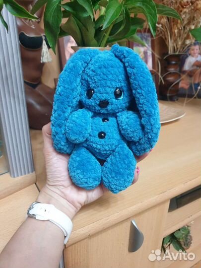 Мягкая игрушка заяц ручная работа