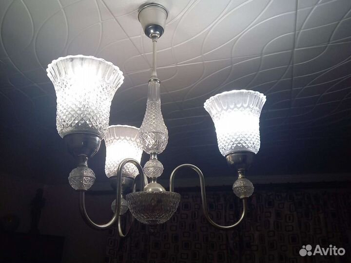 Хрустальная люстра СССР