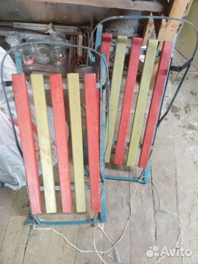 Детские зимние санки