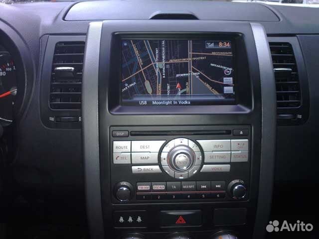 DVD диски навигации Nissan (с HDD 2010-2017)