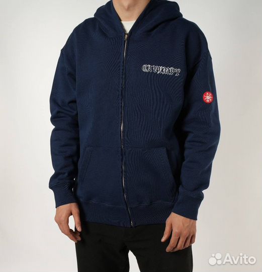 Зип худи Cav empt stories синее