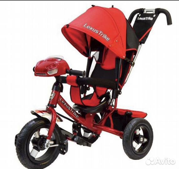 Детский велосипед коляска с ручкой lexus trike