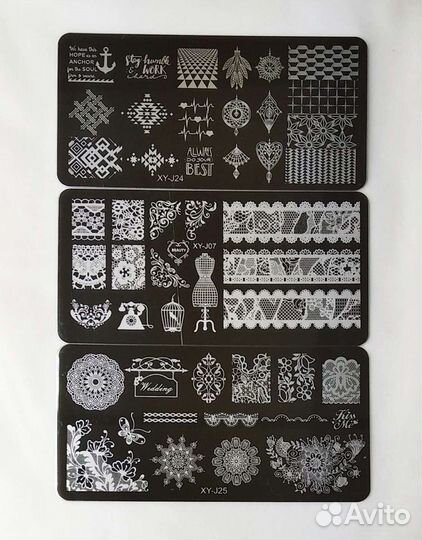 Пластины для стемпинга