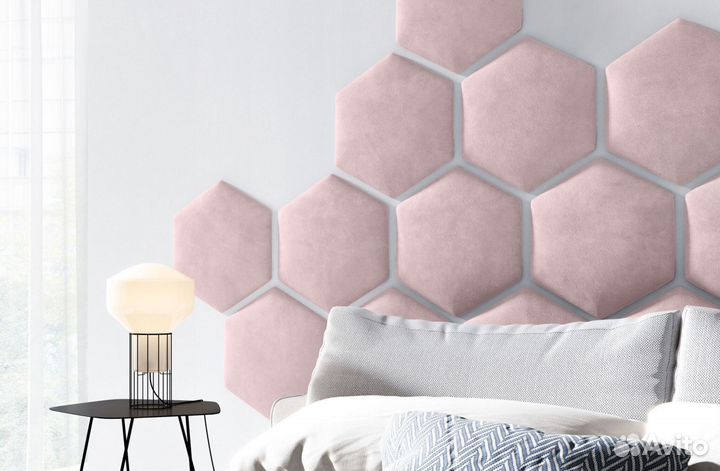 Стеновые панели, мягкое изголовье