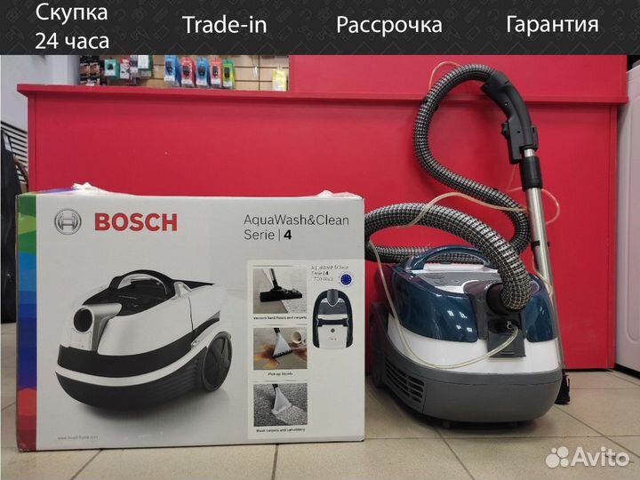 Моющий пылесос bosch BWD41720