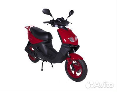 Скутер racer RC50QT-3X JOG красный