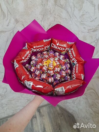 Детские сладкие букеты