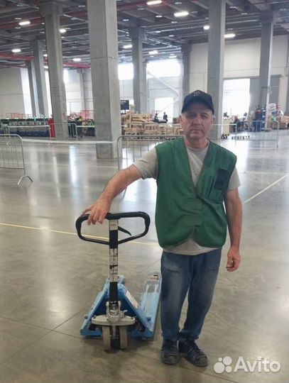 Грузчик на рохле проживание+питание мо г. Видное