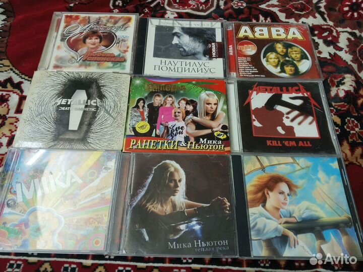 Cd диски музыка и мр3