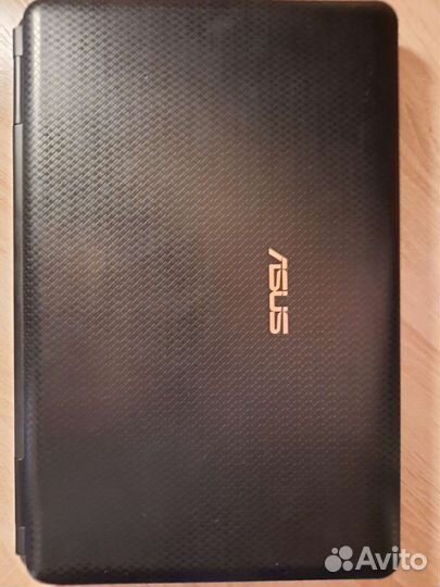 Старый ноутбук Asus k50c