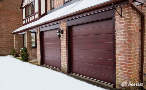 Ворота гаражные секционные