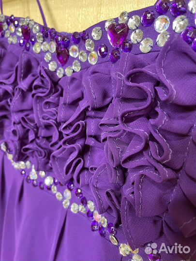 Нарядное платье для девочки 104 110 см