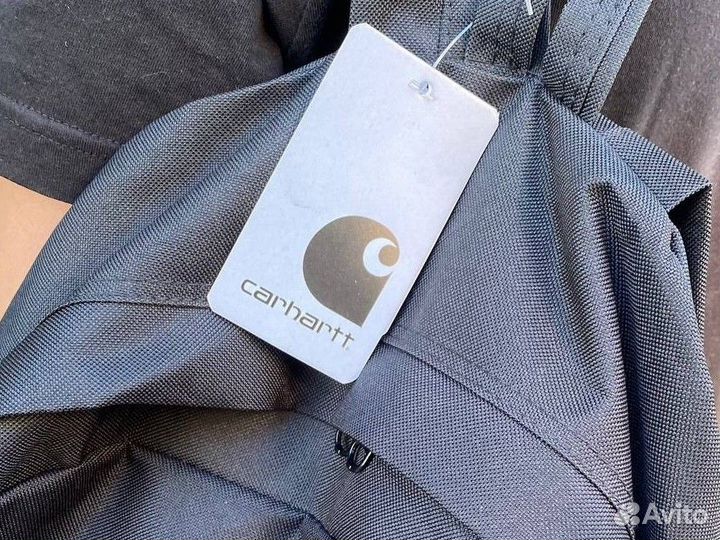 Рюкзак carhartt чёрный новый с бирками и лого