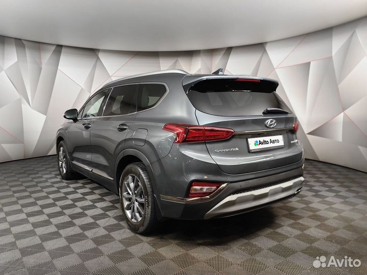 Hyundai Santa Fe 2.2 AT, 2020, 50 284 км