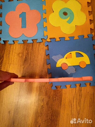 Коврик детский, детский коврик пазл, коврик