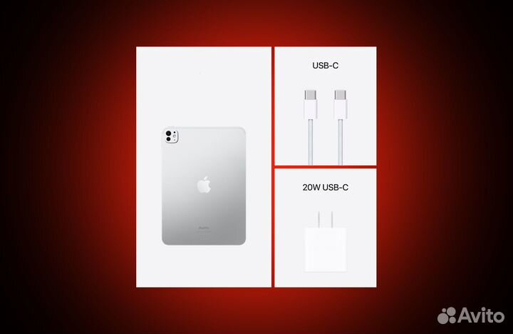 iPad Pro 11 M4 (2024) 256GB Silver Wi-Fi