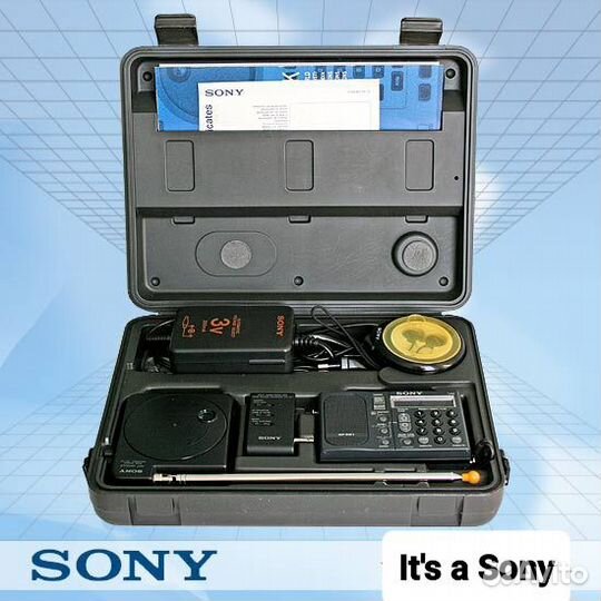 Sony icf-sw1(S) Радиоприемник Japan 1987 New Lux