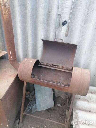 Мангал из газового баллона