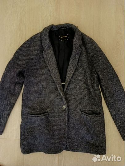 Massimo dutti пиджак мужской. Вязаный